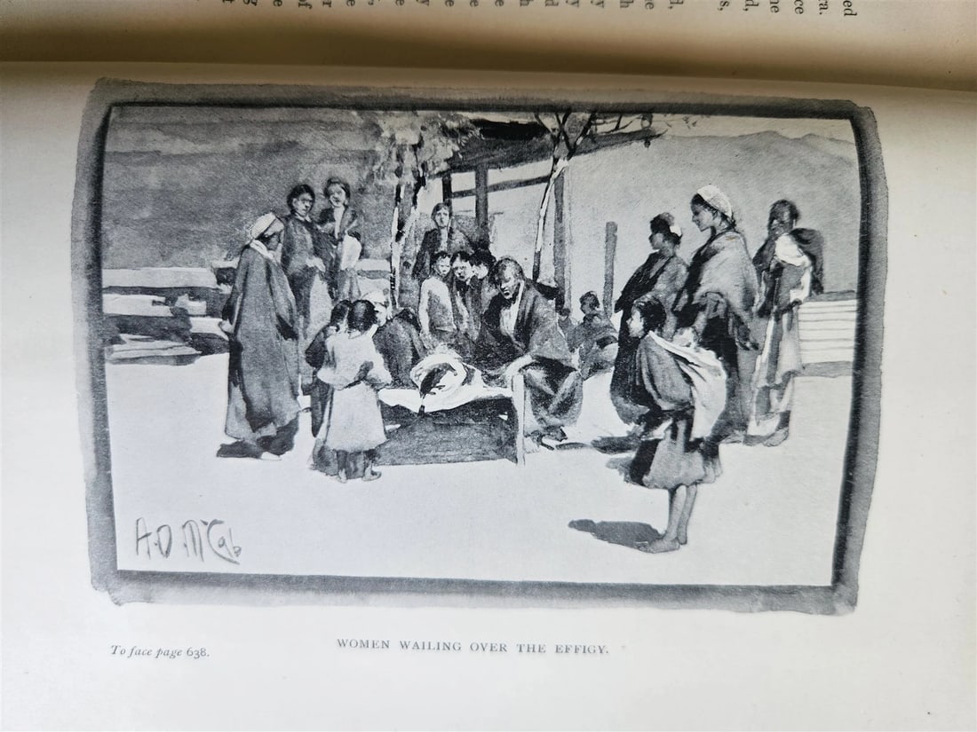 1896 KARIFS of HINDU-KUSH by GEORGE ROBERTSON antique ILLUSTRATED AFGHANISTAN - 12