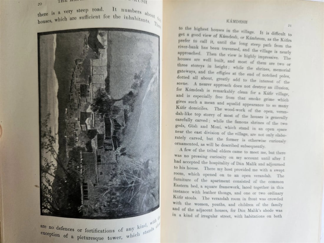 1896 KARIFS of HINDU-KUSH by GEORGE ROBERTSON antique ILLUSTRATED AFGHANISTAN - 5