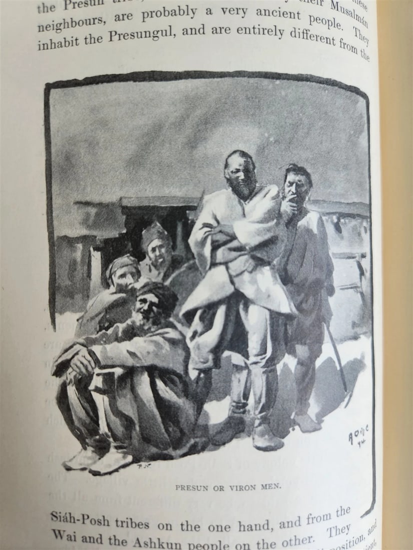 1896 KARIFS of HINDU-KUSH by GEORGE ROBERTSON antique ILLUSTRATED AFGHANISTAN - 6