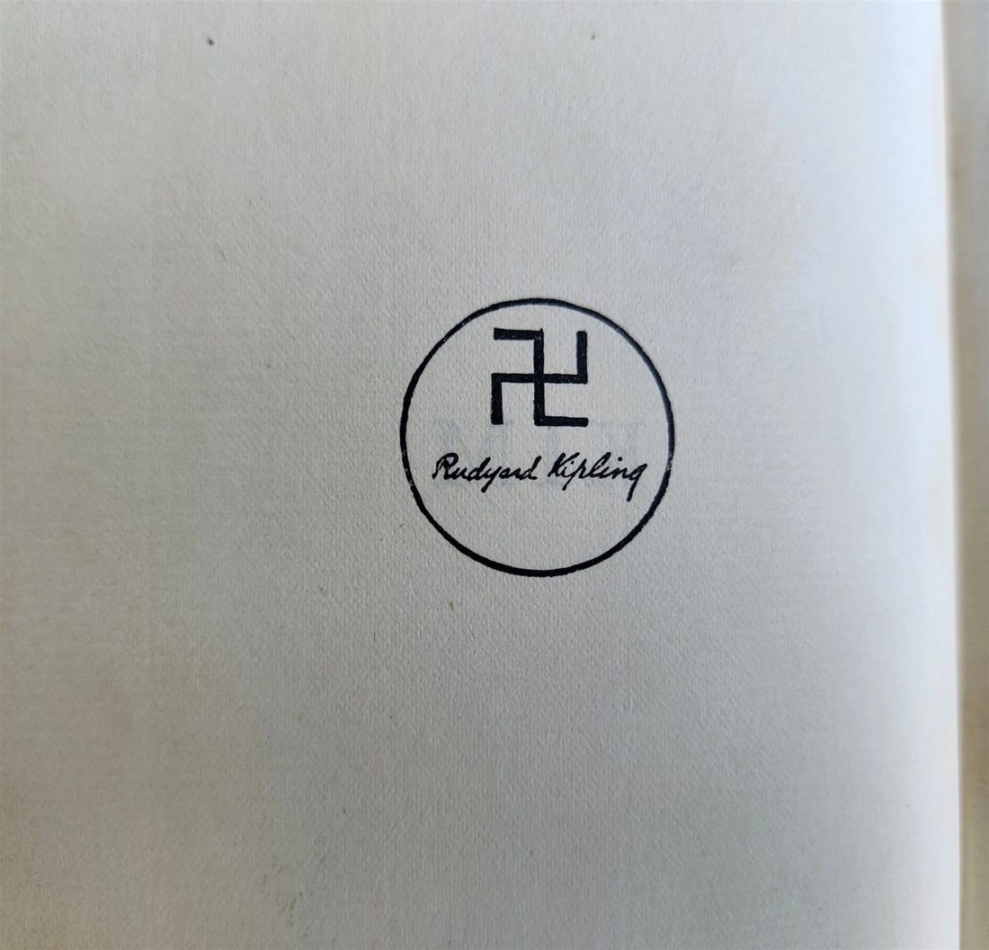 1901 KIM by Rudyard Kipling ANTIQUE First US edition - 5