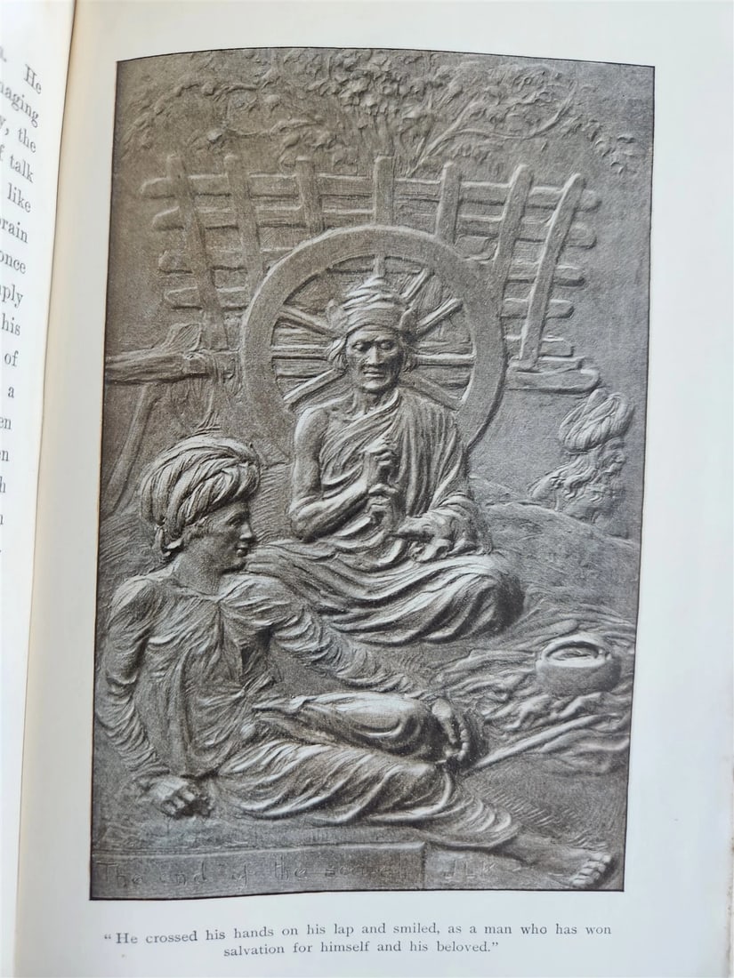 1901 KIM by Rudyard Kipling ANTIQUE First US edition - 7