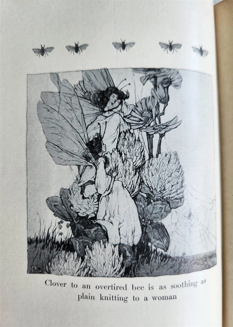 1909 ACTIONS and REACTIONS by Rudyard Kipling ANTIQUE First US edition - 4