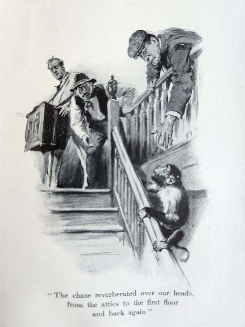 1909 ACTIONS and REACTIONS by Rudyard Kipling ANTIQUE First US edition - 6