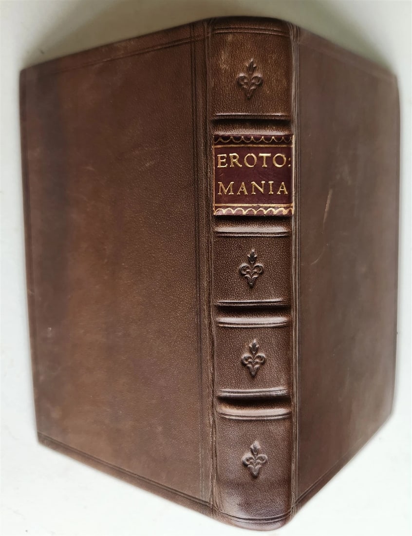 1640 EROTOMANIA CURE OF LOVE EROTIQUE MELANCHOLY antique 1st ENGLISH EDITION - 2