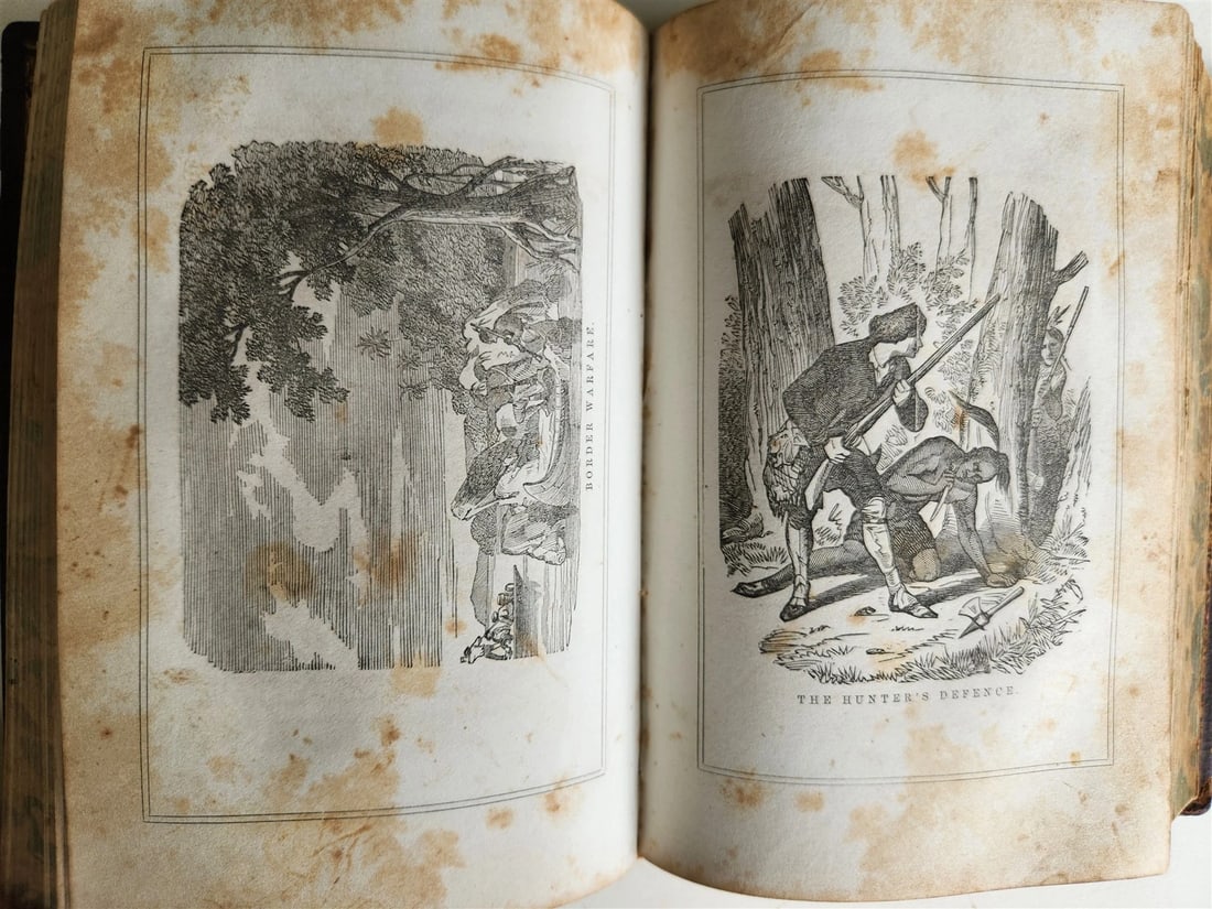 1856 PRAIRIES & ROCKY MONTAIN LIFE CALIFORNIA & OREGON TRAIL antique ILLUSTRATED - 11