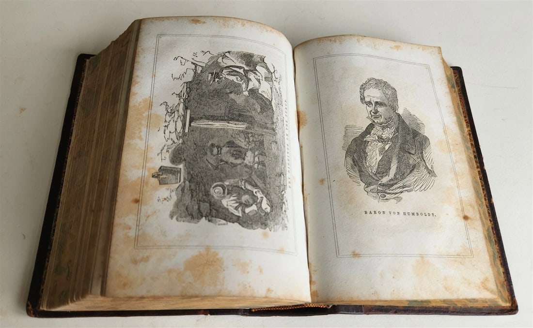 1856 PRAIRIES & ROCKY MONTAIN LIFE CALIFORNIA & OREGON TRAIL antique ILLUSTRATED - 8