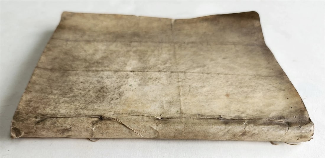 1641 Mount-Orgueil Divine Profitable Meditations William Prynne antique VELLUM - 2