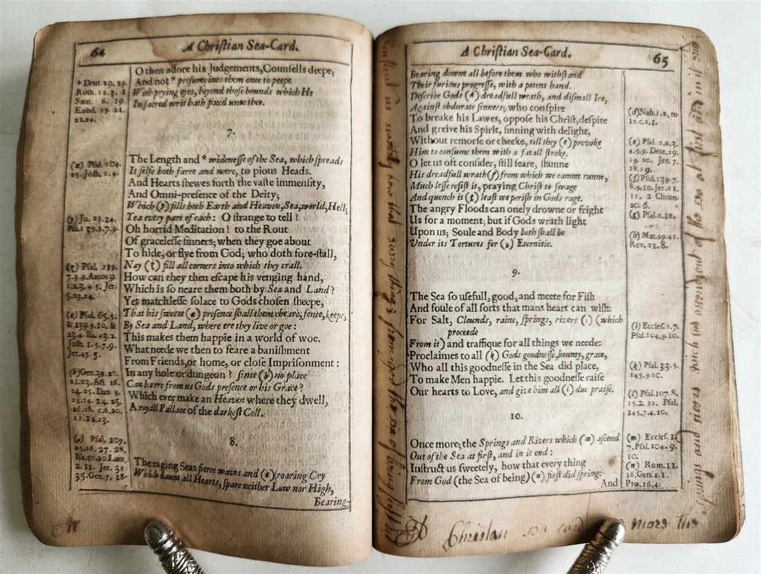 1641 Mount-Orgueil Divine Profitable Meditations William Prynne antique VELLUM - 6