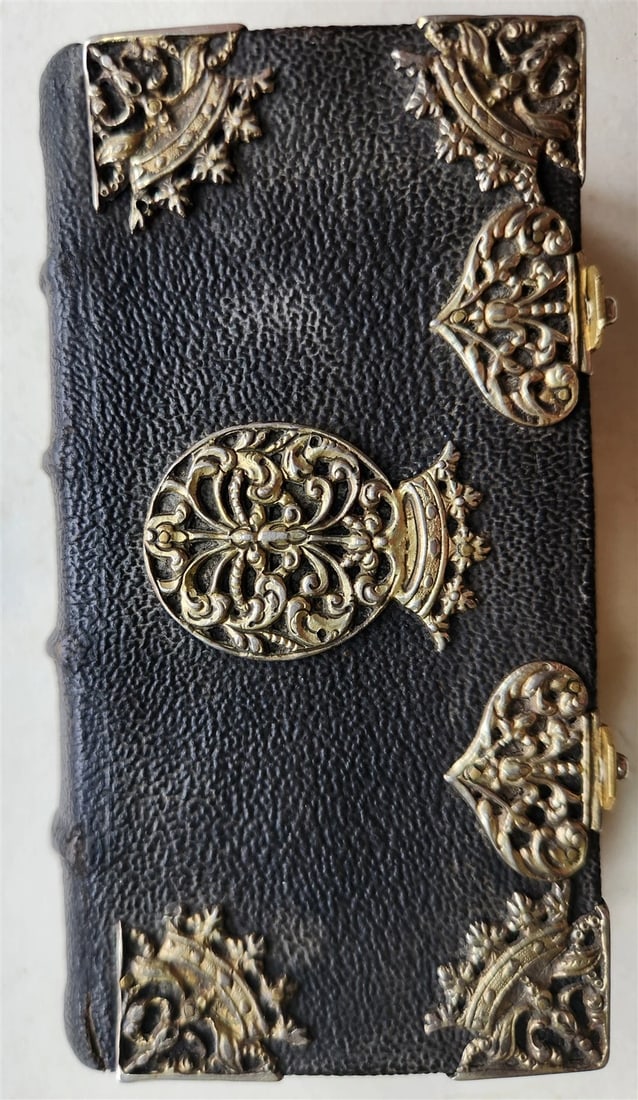 1684 BIBLE in ENGLISH NT w/ BOOK of COMMON PRAYER antique FINE BINDING - 10