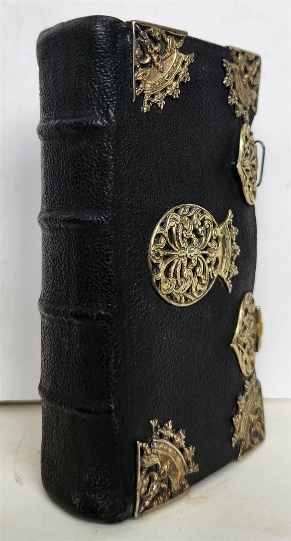 1684 BIBLE in ENGLISH NT w/ BOOK of COMMON PRAYER antique FINE BINDING - 3