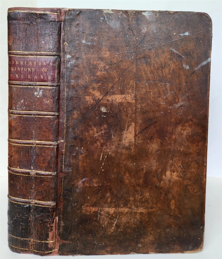 1795 HISTORY OF ENGLAND BRUTUS BEFORE JULIUS CAESAR antique FOLIO ILLUSTRATED - 2