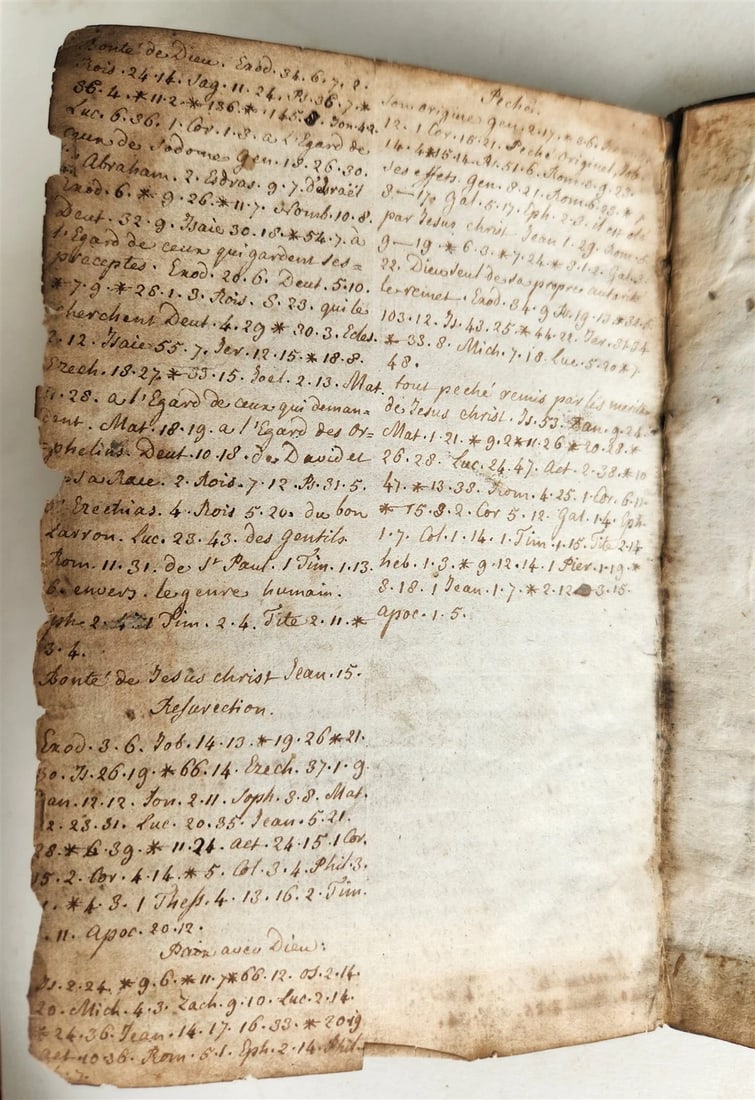 1679 BIBLE in ENGLISH antique OLD & NEW TESTAMENT ORIGINAL BINDING 17th CENTURY - 12