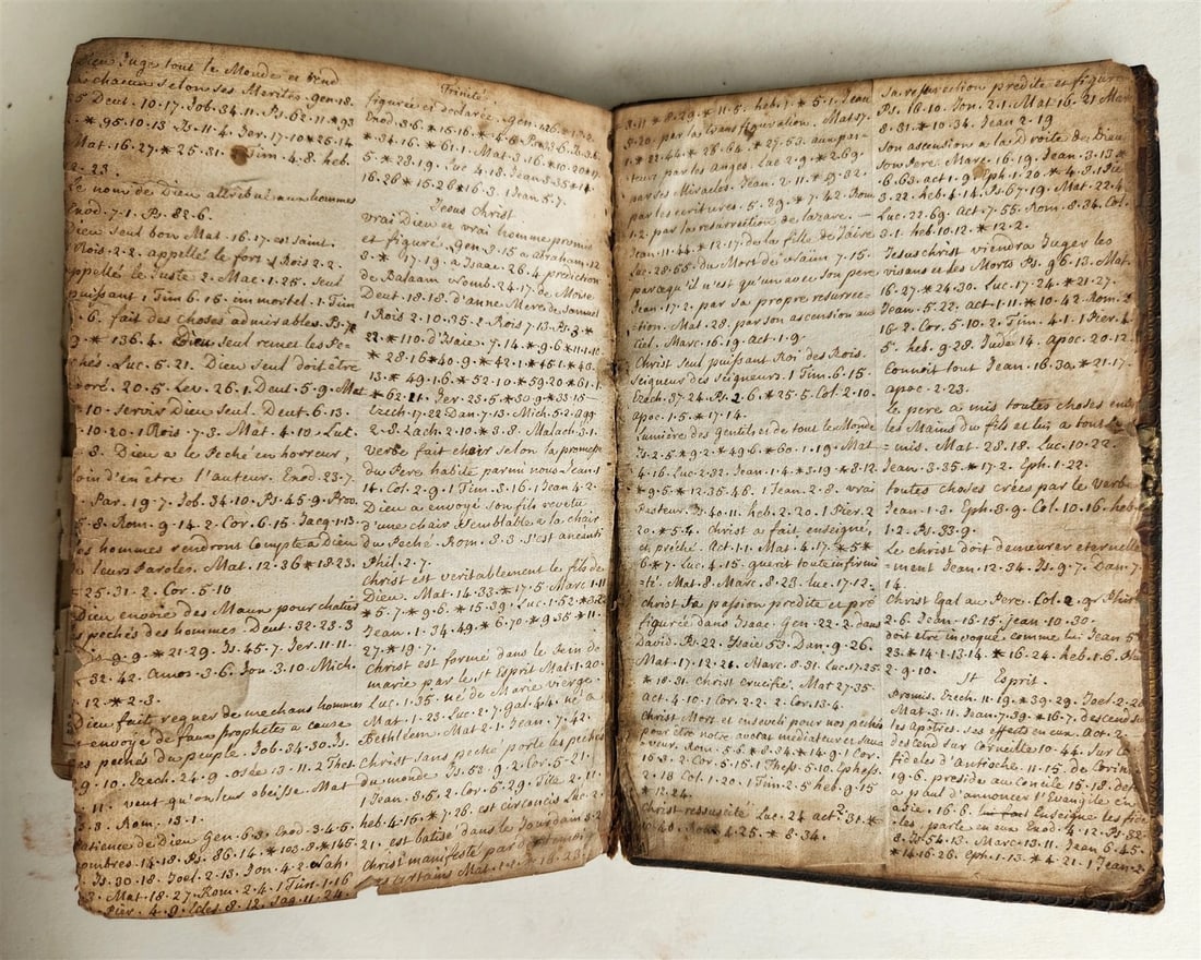 1679 BIBLE in ENGLISH antique OLD & NEW TESTAMENT ORIGINAL BINDING 17th CENTURY - 13