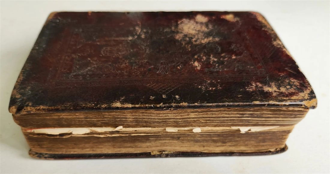 1679 BIBLE in ENGLISH antique OLD & NEW TESTAMENT ORIGINAL BINDING 17th CENTURY - 4