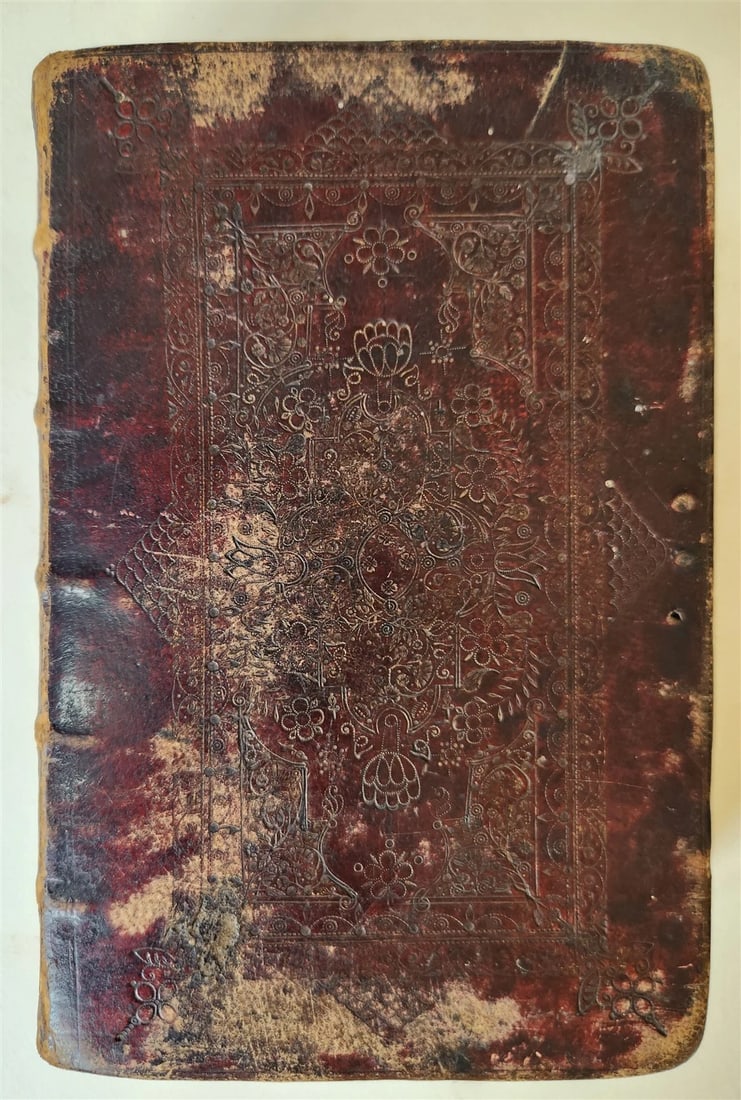 1679 BIBLE in ENGLISH antique OLD & NEW TESTAMENT ORIGINAL BINDING 17th CENTURY - 5