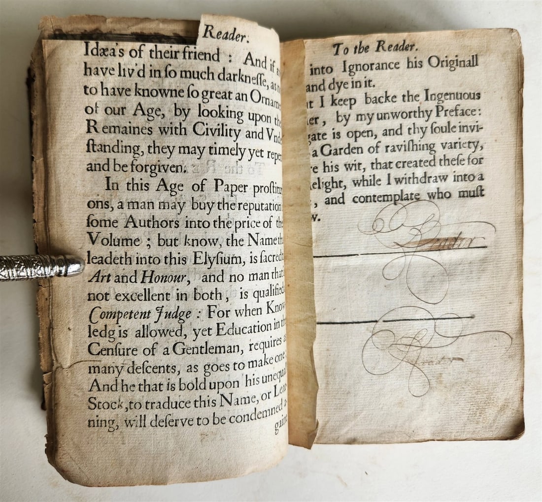 1646 FRAGMENTA AUREA by JOHN SUCKLING antique in ENGLISH 17th CENTURY - 14