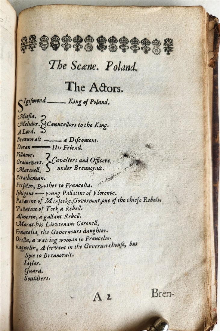 1646 FRAGMENTA AUREA by JOHN SUCKLING antique in ENGLISH 17th CENTURY - 7