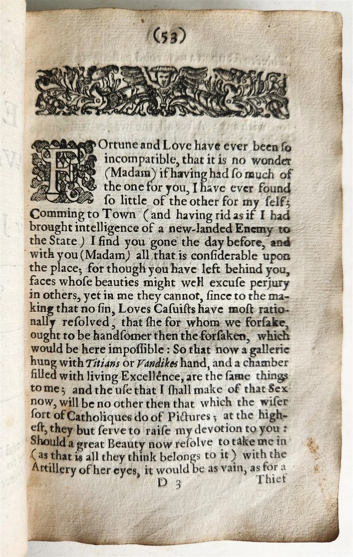 1646 FRAGMENTA AUREA by JOHN SUCKLING antique in ENGLISH 17th CENTURY - 9