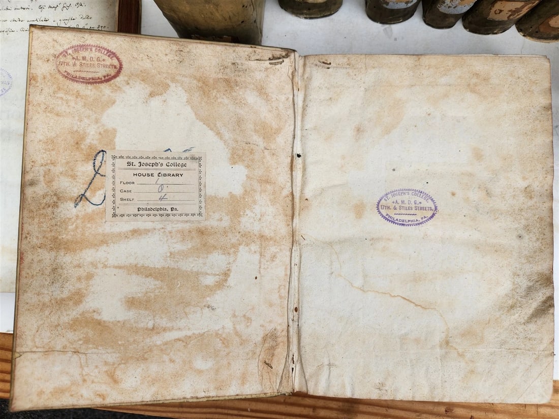 1762 THEOLOGICAL DICTIONARY 13 VELLUM BOUND VOLS antique THESAURUS THEOLOGICUS - 5