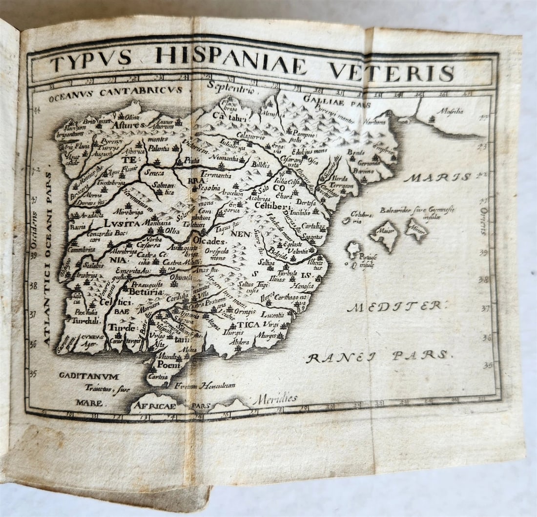 1660 JULIUS CAESAR antique ILLUSTRATED w/ MAPS - 4