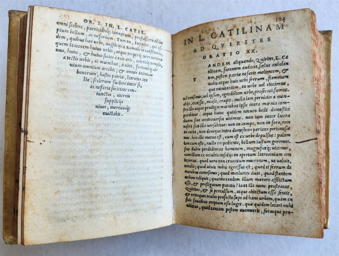 1570 ALDINE PRESS CICERO antique M. Tullii Ciceronis Orationum ALDUS - 11