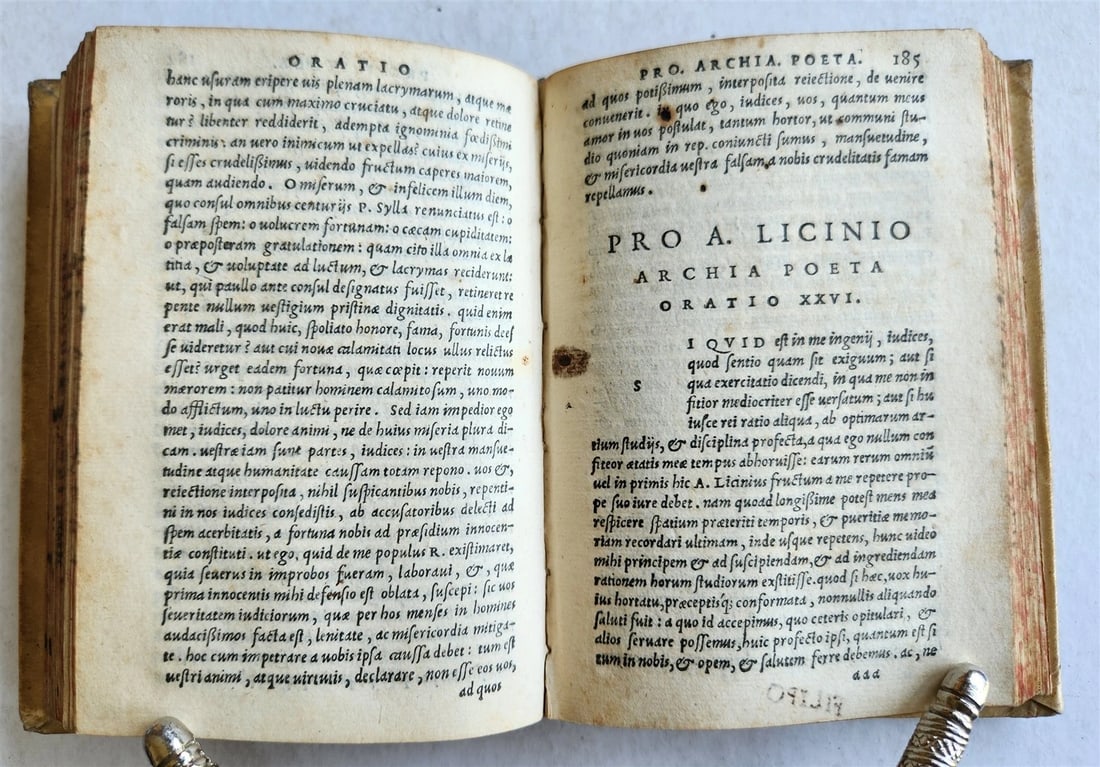 1570 ALDINE PRESS CICERO antique M. Tullii Ciceronis Orationum ALDUS - 9