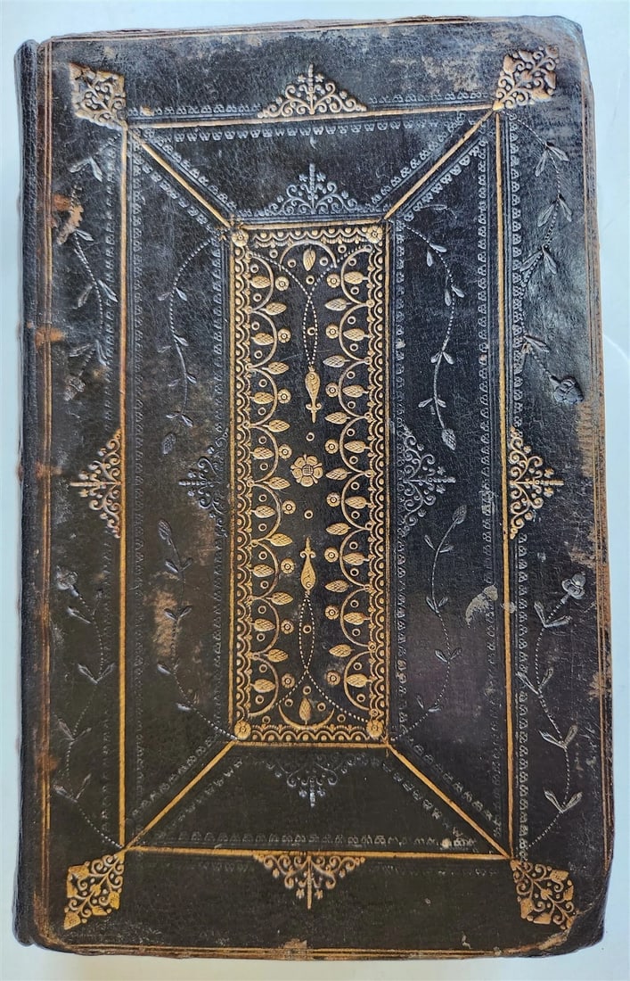 1716 BOOK of COMMON PRAYER w/ PSALTER or PSALMS of DAVID antique in ENGLISH - 3