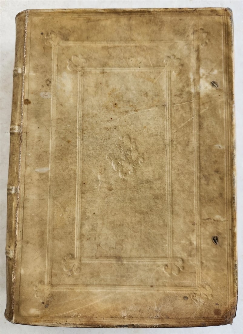 1508 POST-INCUNABULA LAW BOOK by SEBASTIAN BRANT antique VELLUM BOUND - 3