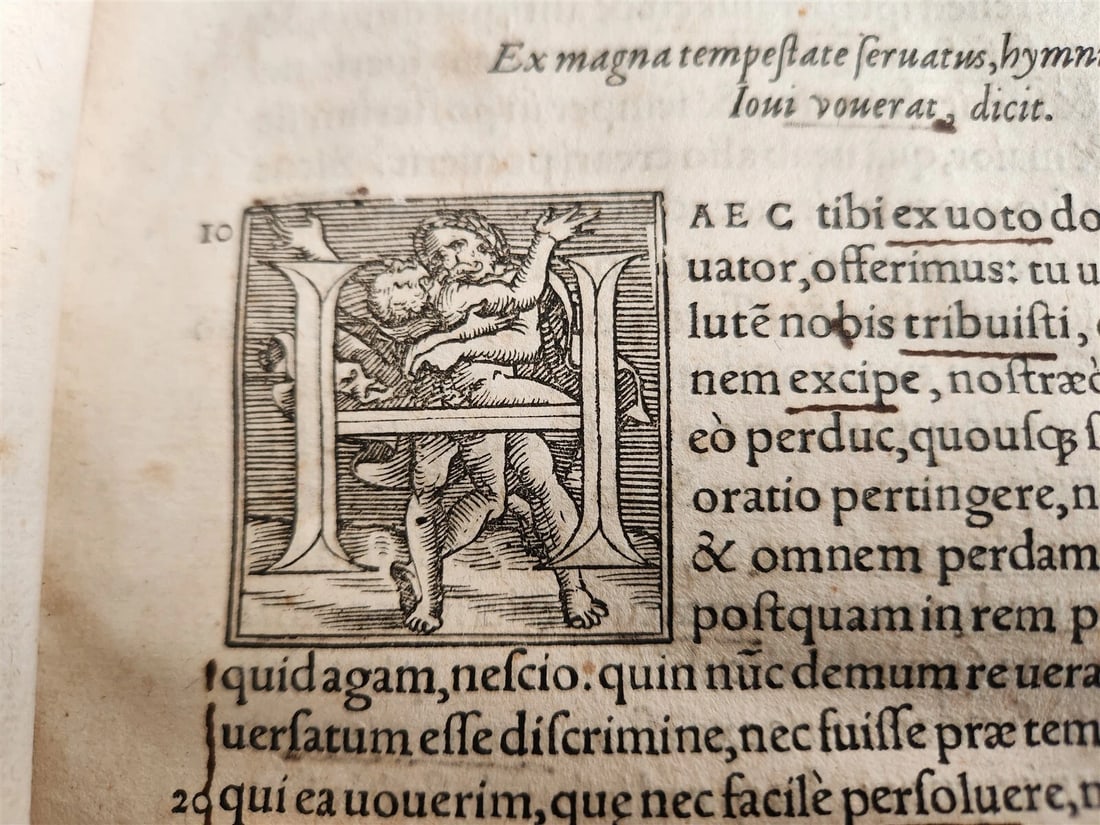 1566 AELIUS ARISTIDES ORATORIS CLARISSIMI antique VELLUM BOUND FOLIO rare - 5