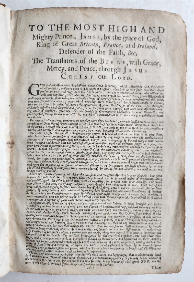 1660 BIBLE in ENGLISH OLD & NEW TESTAMENT by Henry Hills & John Field antique - 12