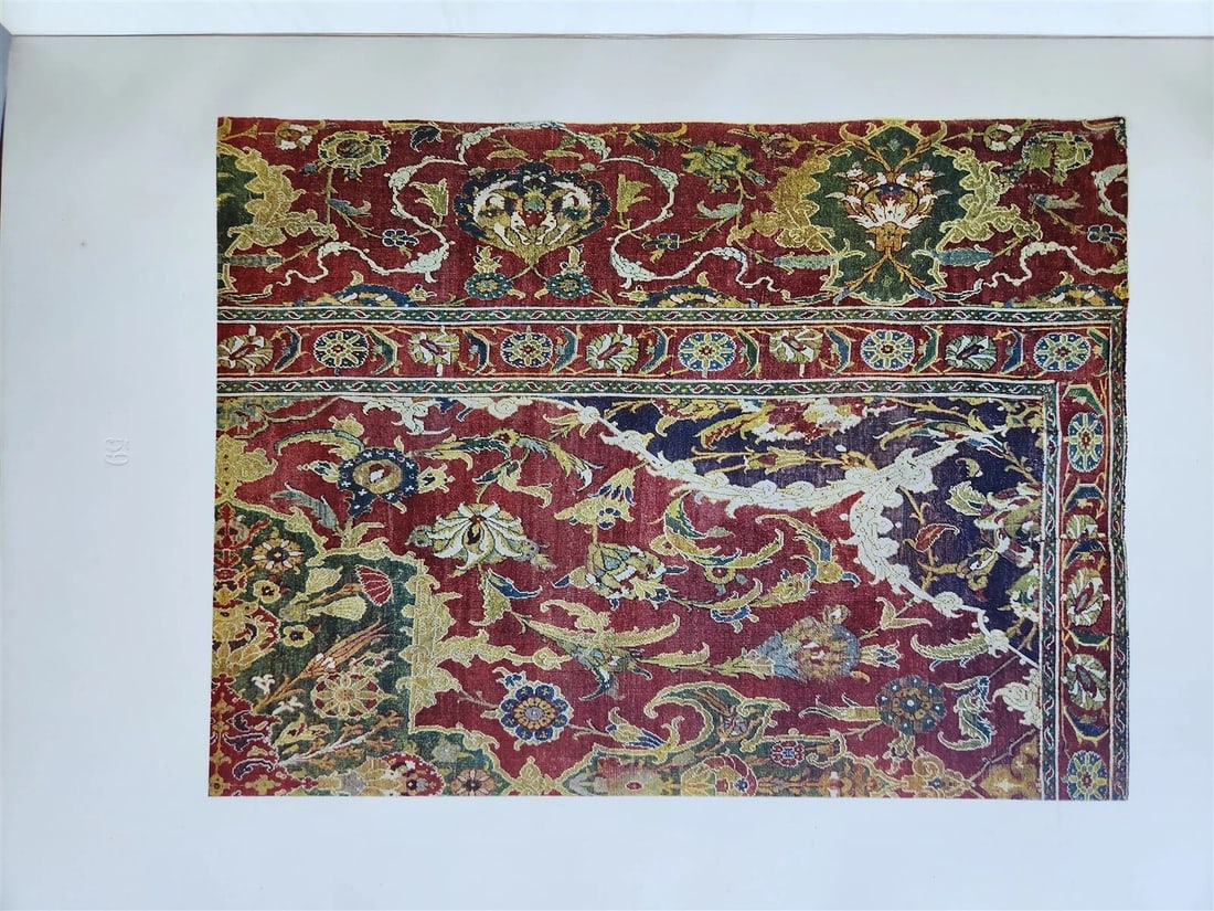1926 OLD ORIENTAL CARPETS antique ILLUSTRATED FOLIO Austrian Art Industry Museum - 14