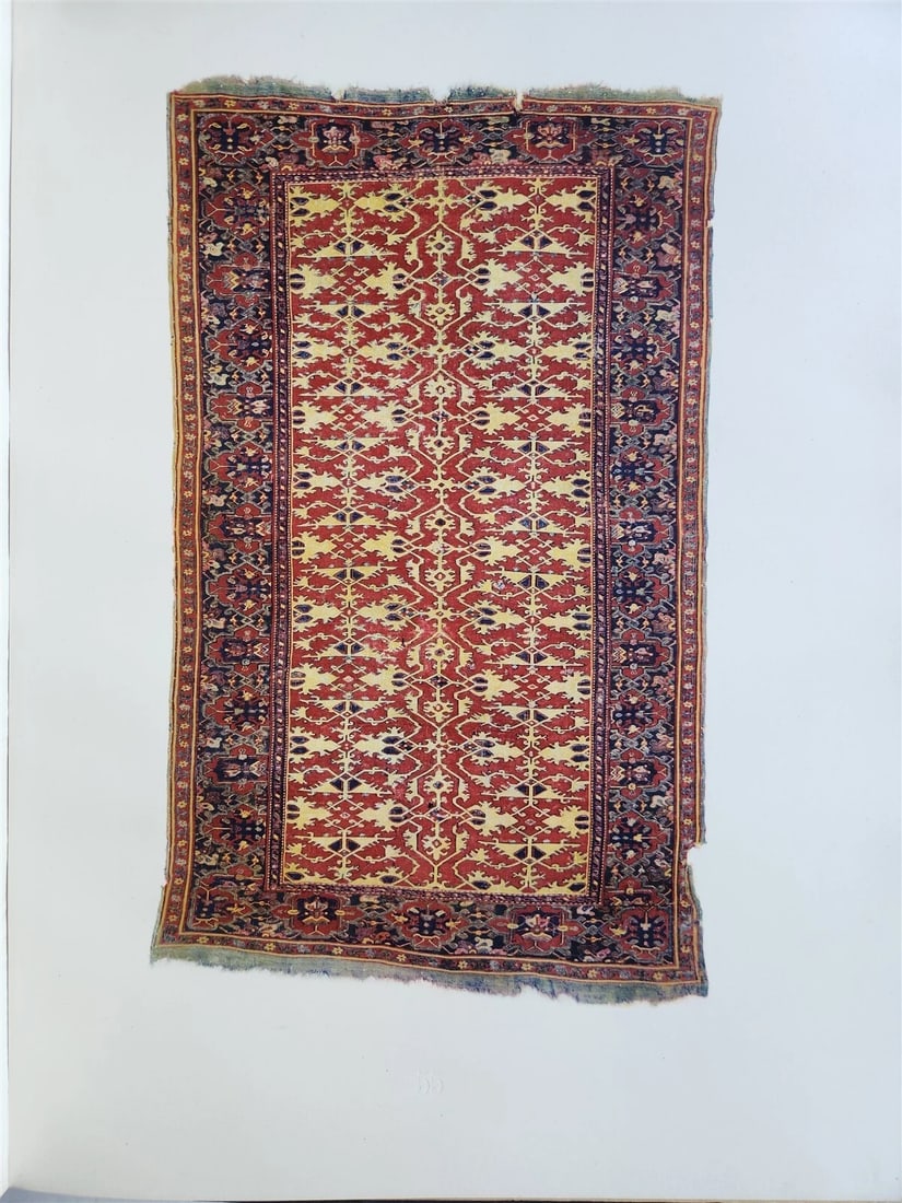 1926 OLD ORIENTAL CARPETS antique ILLUSTRATED FOLIO Austrian Art Industry Museum - 15