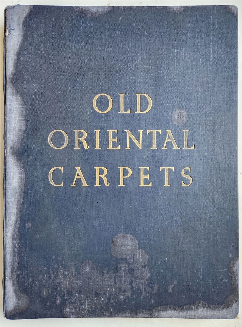 1926 OLD ORIENTAL CARPETS antique ILLUSTRATED FOLIO Austrian Art Industry Museum - 2