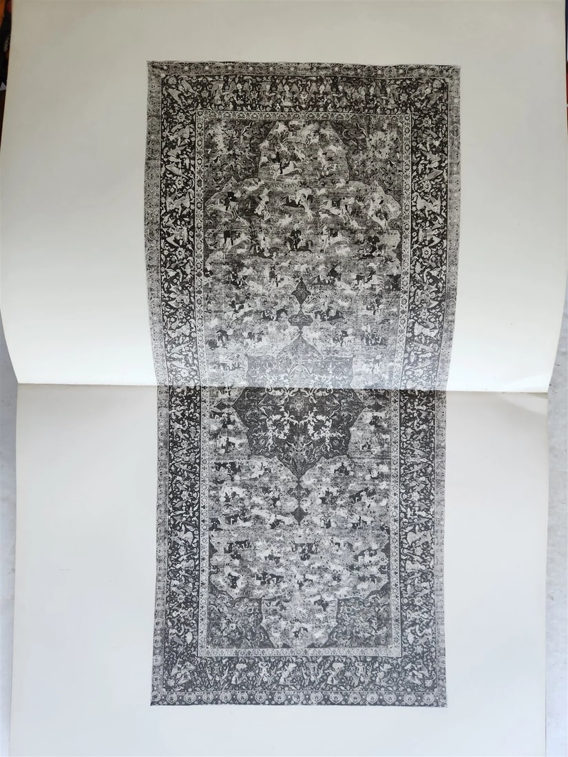 1926 OLD ORIENTAL CARPETS antique ILLUSTRATED FOLIO Austrian Art Industry Museum - 6