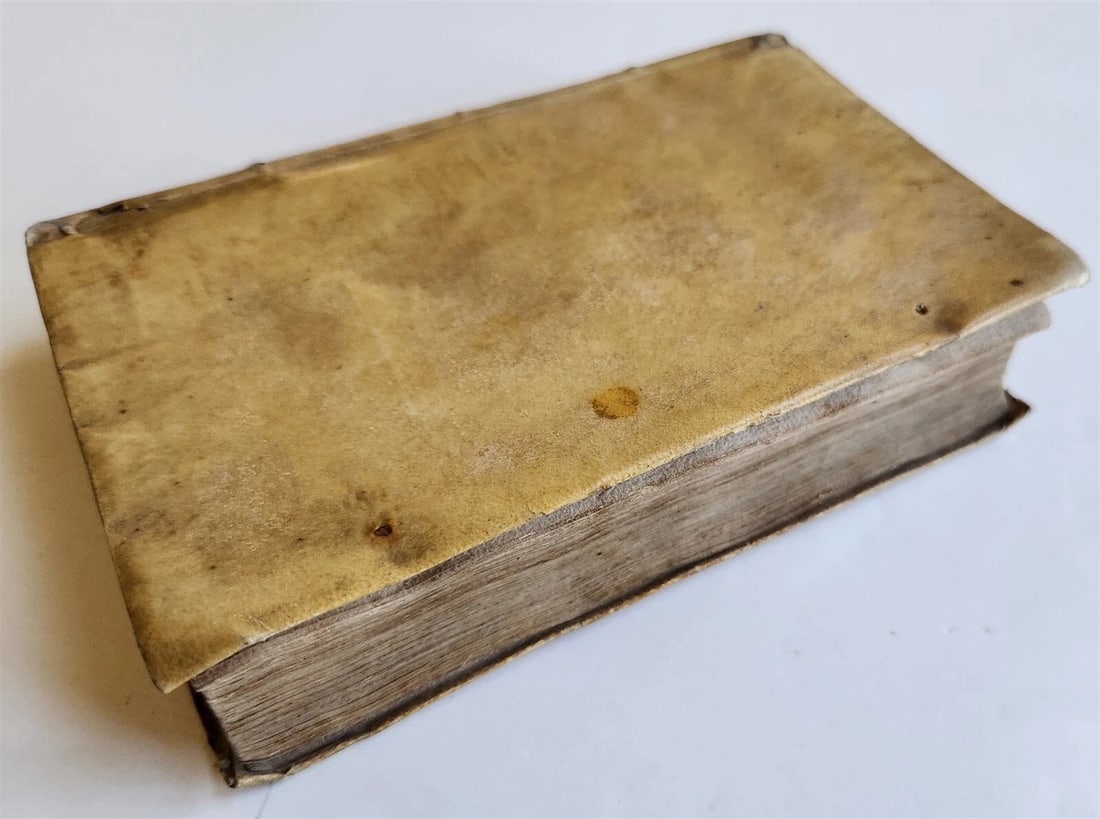 1592 POETRY by TORQUATO TASSO antique vellum bound 16th CENTURY - 7