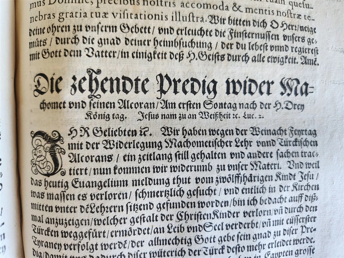1600 JESUIT PRIEST GEORG SCHERER WRITINGS antique FOLIO pigskin 16th CENTURY - 11