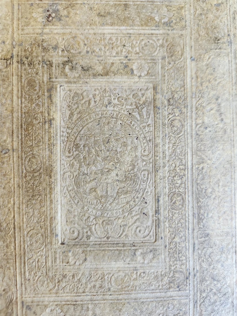 1600 JESUIT PRIEST GEORG SCHERER WRITINGS antique FOLIO pigskin 16th CENTURY - 7