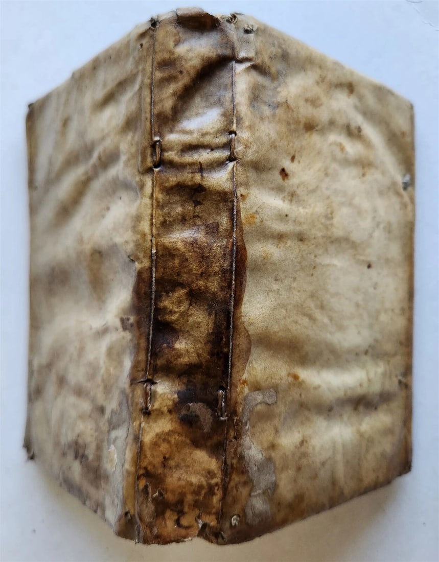 1556 Tractatus de Finibus Regendis Civitatum Castrorum ac Praediorumv antique - 2