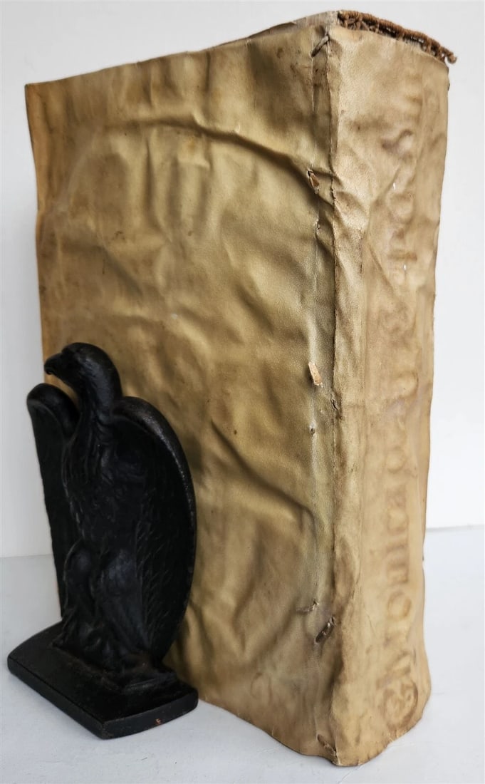 1649 CAPUCHIN ORDER CHRONICLES antique VELLUM BOUND MADRID in SPANISH - 2