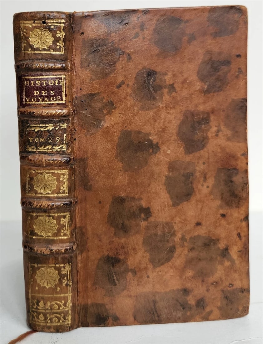 1750 HISTOIRE des VOYAGES antique V.29 INDONESIA JAVA SUMATRA ISLAND illustrated - 3