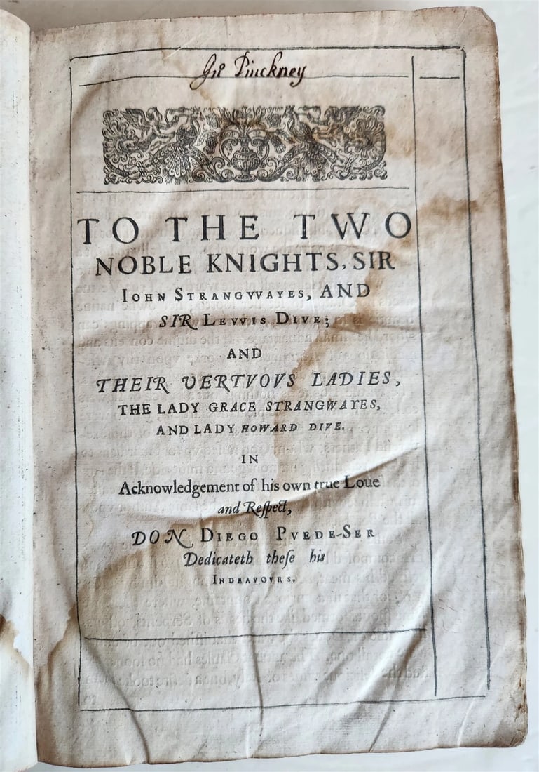 1629 SERMONS by FONSECA antique in ENGLISH - 4