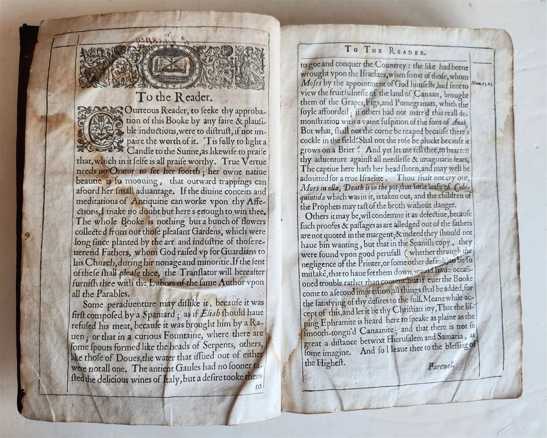 1629 SERMONS by FONSECA antique in ENGLISH - 5