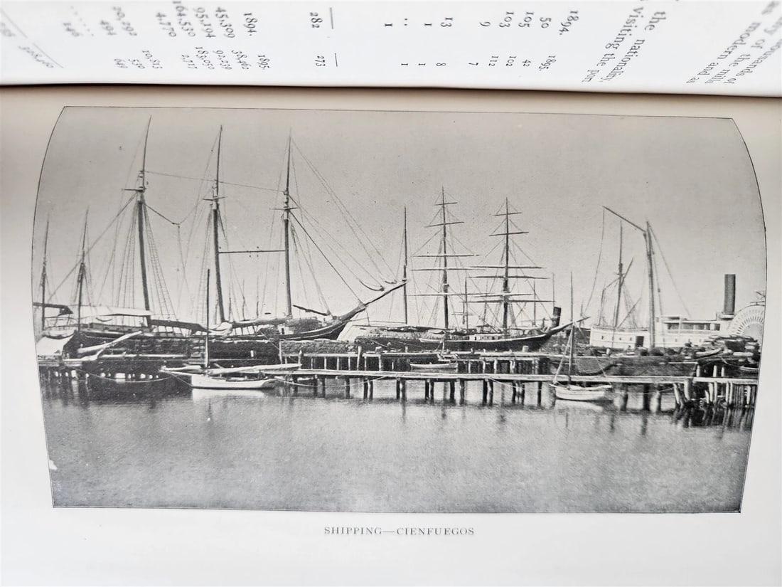 1898 COMMERCIAL CUBA by WILLIAM CLARK ILLUSTRATED SIGNED by AUTHOR ! antique - 17