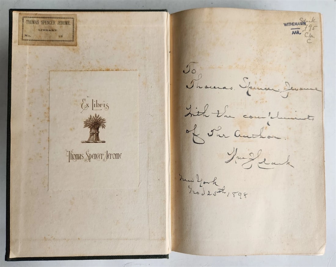 1898 COMMERCIAL CUBA by WILLIAM CLARK ILLUSTRATED SIGNED by AUTHOR ! antique - 4