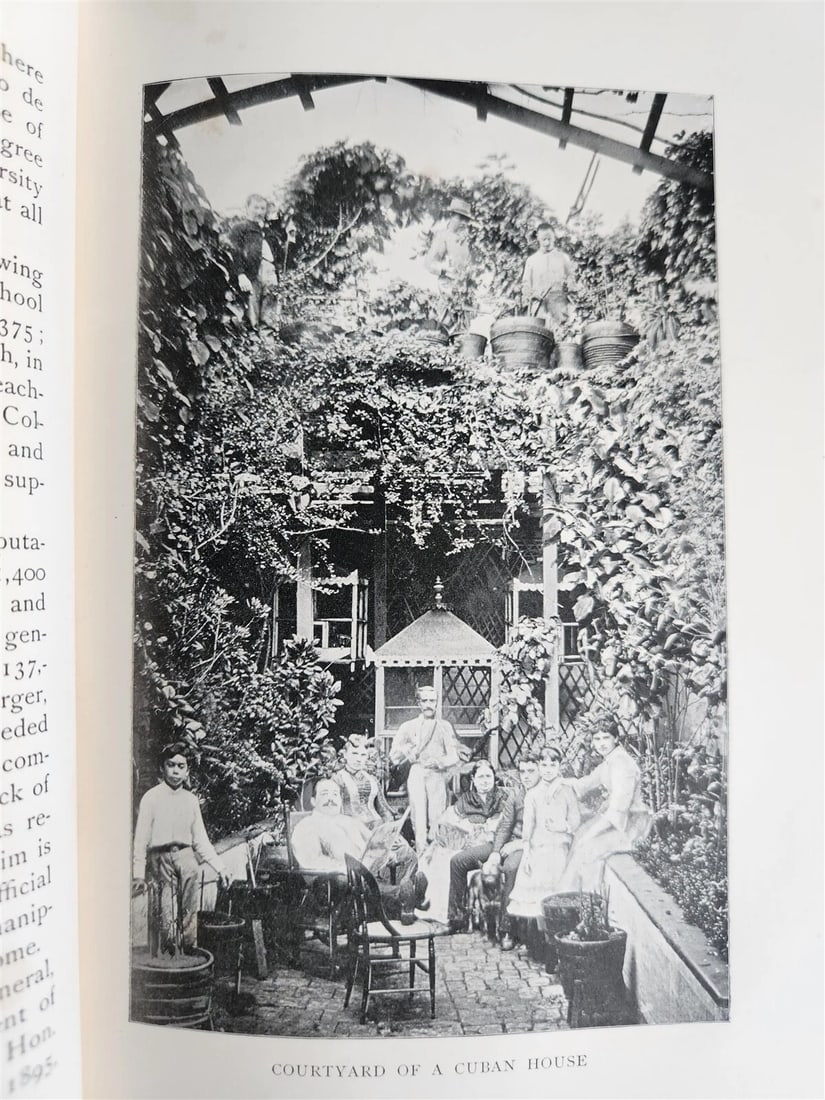 1898 COMMERCIAL CUBA by WILLIAM CLARK ILLUSTRATED SIGNED by AUTHOR ! antique - 6