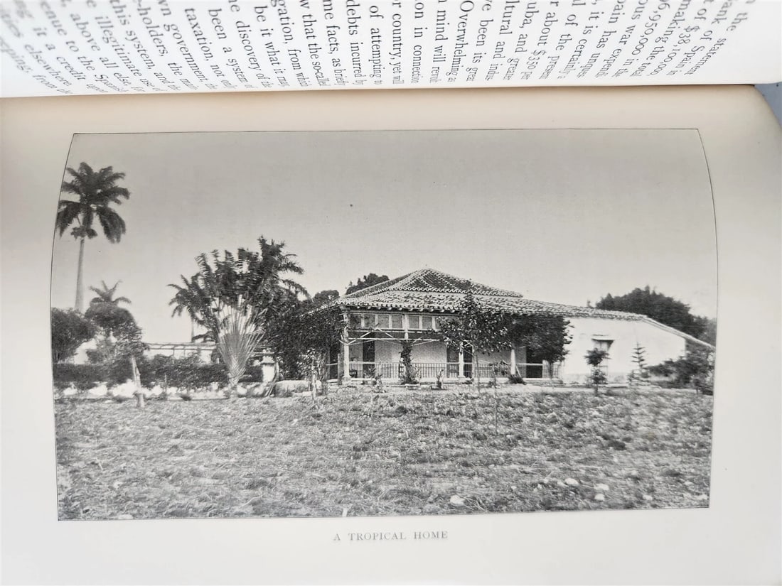 1898 COMMERCIAL CUBA by WILLIAM CLARK ILLUSTRATED SIGNED by AUTHOR ! antique - 8