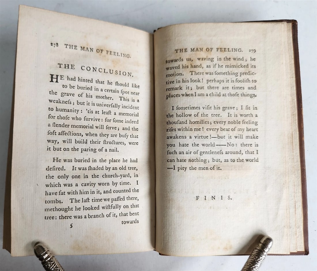 1787 MAN of FEELING antique by Mackenzie in ENGLISH - 7