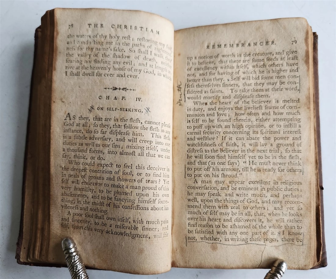 1791 THE CHRISTIAN REMEMBRANCER antique AMERICANA NEW YORK in ENGLISH - 4