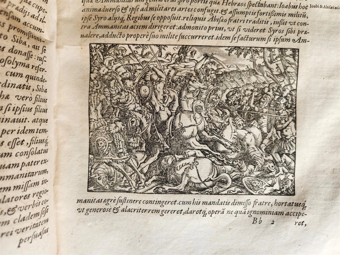 1580 FLAVIUS JOSEPHUS BEAUTIFULLY ILLUSTRATED MASSIVE FOLIO antique Judaica RARE - 11