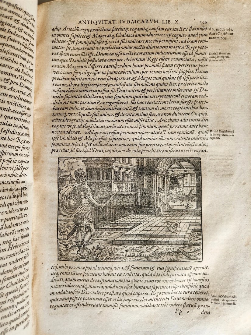 1580 FLAVIUS JOSEPHUS BEAUTIFULLY ILLUSTRATED MASSIVE FOLIO antique Judaica RARE - 12